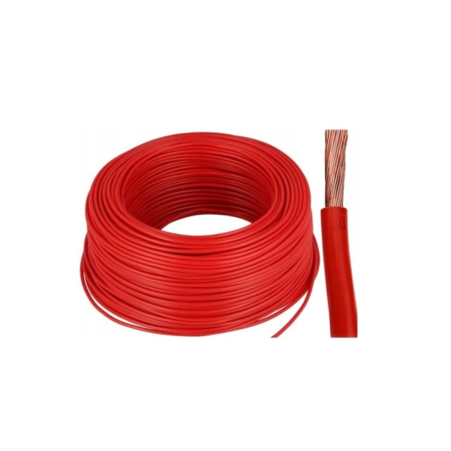 Cablu litat 1x6 rosu