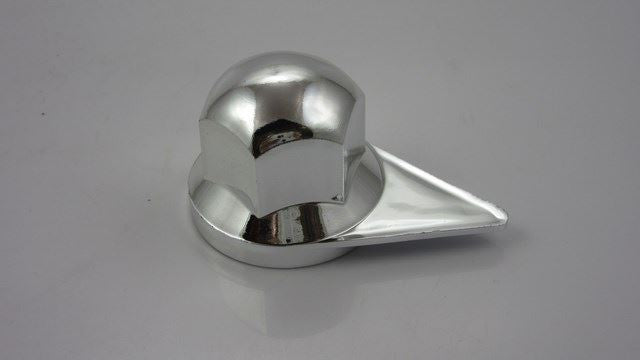 Capac piulita roata cromat cu indicator 32 mm