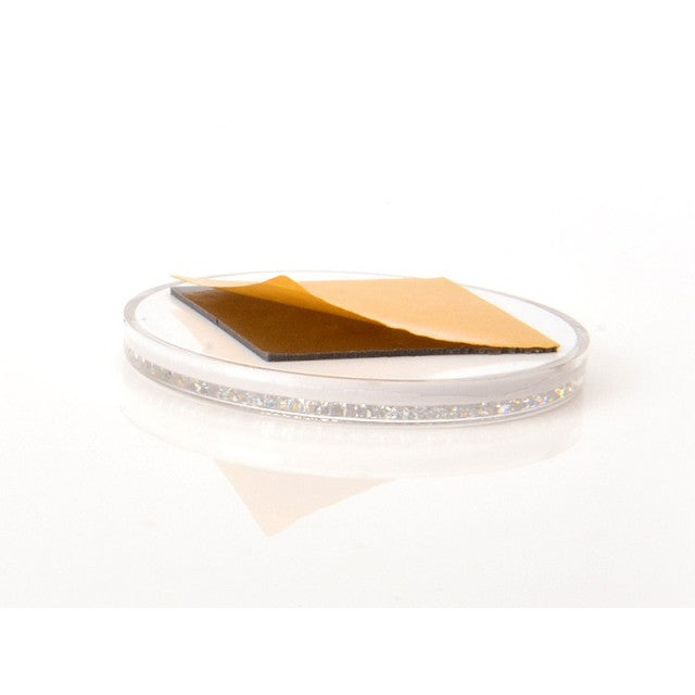 Catadioptru reflectorizant rotund alb fi 61 mm