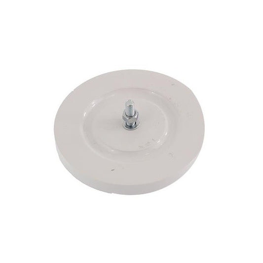 Catadioptru reflectorizant rotund portocaliu cu surub