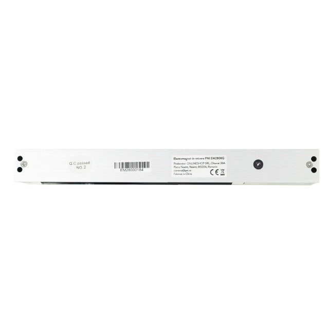Electromagnet de retinere PNI EM280KG NO/NC/COM, forta de inchidere 280kg, alimentare 12V 24V