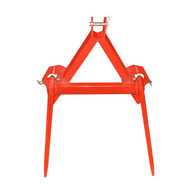 Furca spate pentru incarcat baloti 33kg cu 2 tepuse 800mm