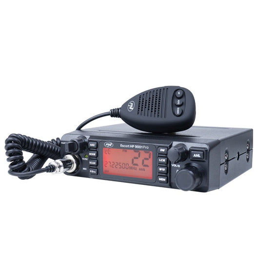 Kit Statie radio CB PNI ESCORT HP 9001 PRO ASQ + Antena CB PNI ML145 cu magnet 145/PL