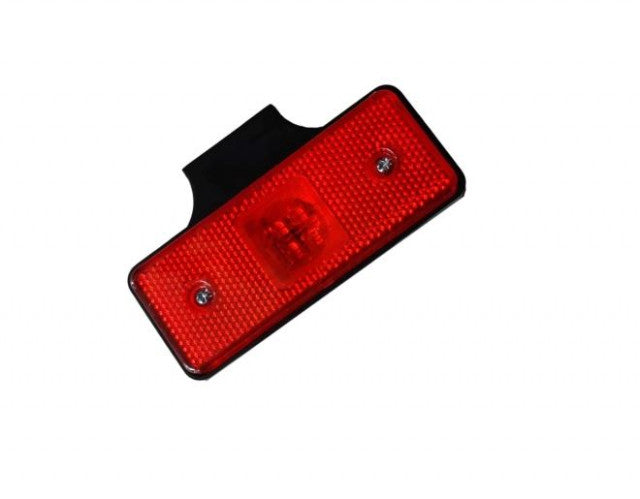 Lampa marcaj lateral rosie 12V 11x4.5 cm