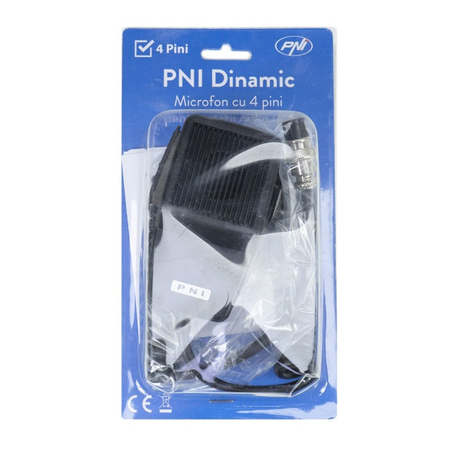 Microfon PNI Dinamic cu 4 pini pentru statie radio CB