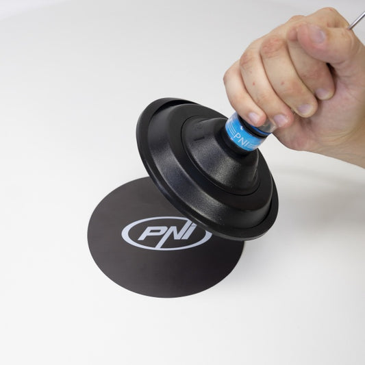 PAD magnetic PNI, pentru baze magnetice, 150 mm, negru