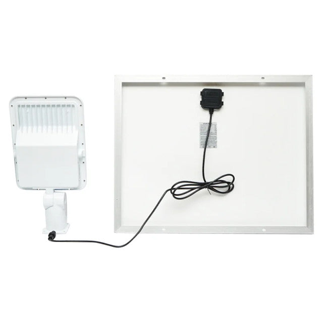 Proiector LED 30W cu panou solar si baterie 3,2V/40Ah si suport articulat