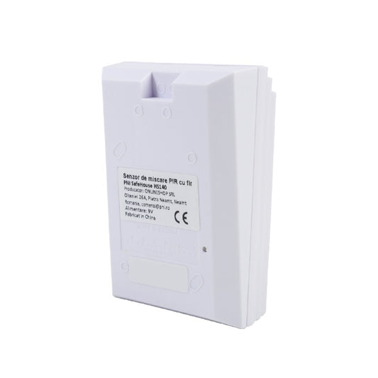 Senzor de miscare PIR cu fir PNI SafeHouse HS140 pentru sisteme de alarma compatibil cu PNI HS600 si PNI HS650