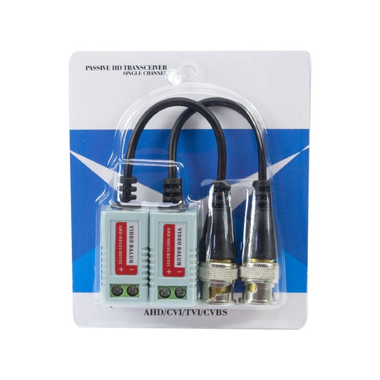 Set 2 Adaptori CCTV PNI 201C Video Balun Pasiv BNC pe fir 600m pt. cablu CAT5