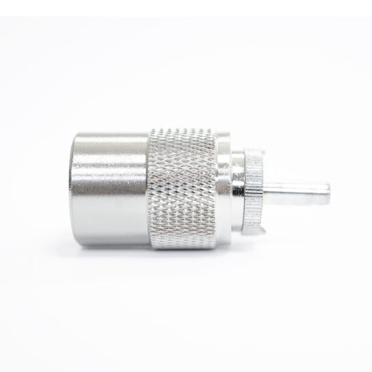 Set cu 10 bucati mufa PNI PL259 pentru cablu RG213 lungime pin 9 mm