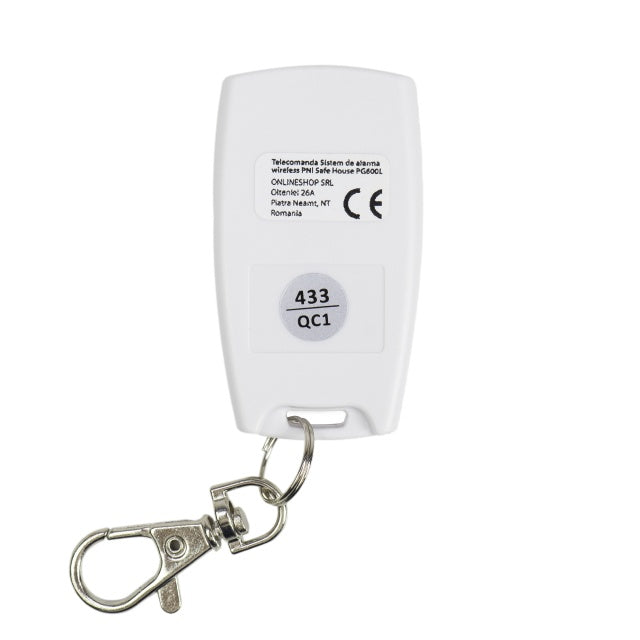 Sistem de alarma wireless PNI Safe House PG600LR, sistem inteligent de securitate pentru casa, conectare wireless, alarma antiefractie, alarma fara fir, alerta inteligenta prin aplicatia TUYA iOS / An