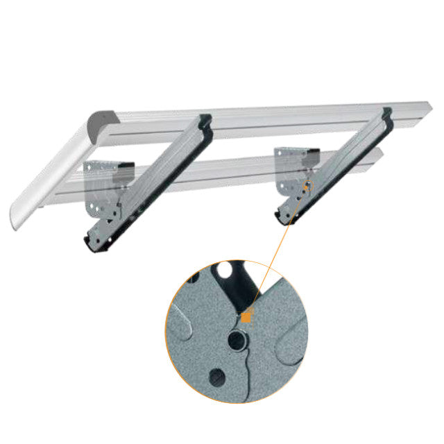 Suport rabatabil parabiciclisti Magnelis® 710mm