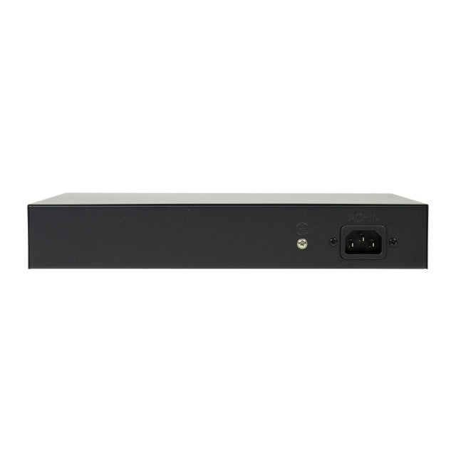 Switch POE PNI SWPOE162, 16 porturi POE 100 Mbps, 2 porturi UP Link 1000 Mbps, 1 port SFP 1000Mbps, 240W, functie AI Extend pana la 250m, protectie fulger 4kV