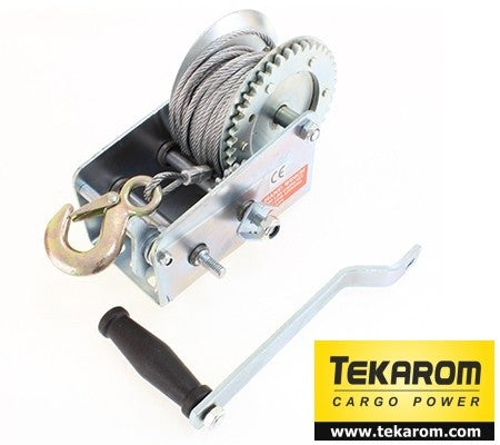 Troliu (Winch) manual 2000LBS 908KG 10M