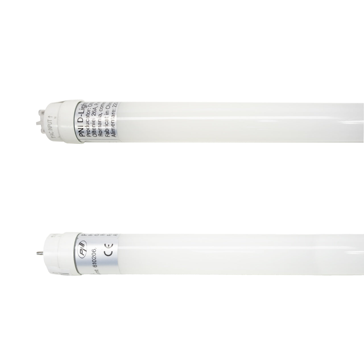 Tub LED PNI D-Light T8 18W din sticla lungime 120cm 1850lm, 6400K, alb rece, IP65