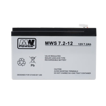 Acumulator AGM MW 7.2-12 12V / 7.2Ah