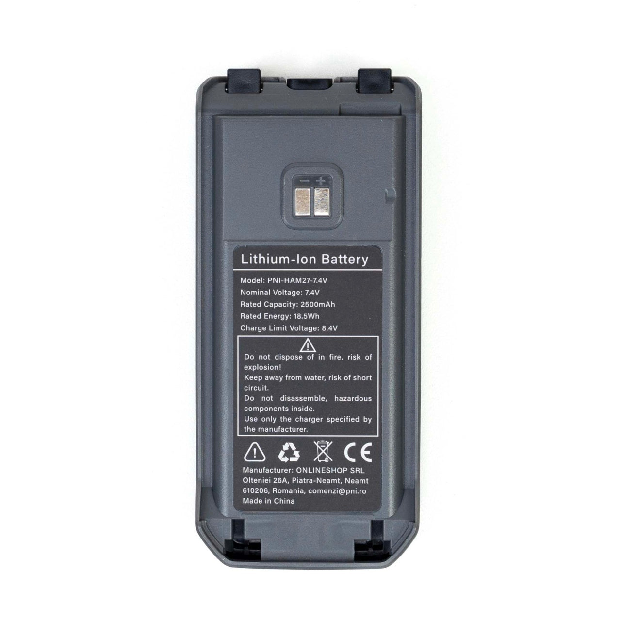 Acumulator PNI PB-HAM27 Li-Ion 2500 mAh pentru scaner PNI HAM27