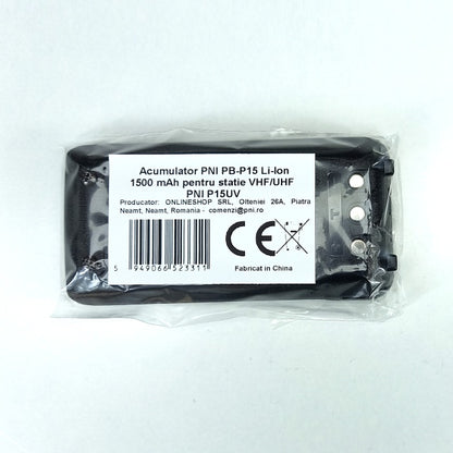 Acumulator PNI PB-P15 Li-Ion 1500 mAh pentru statie VHF/UHF PNI P15UV