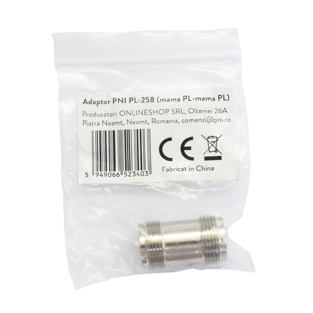 Adaptor PNI PL-258 (mama PL-mama PL)