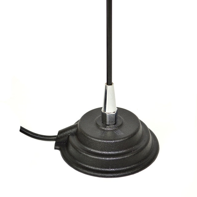 Antena CB PNI Extra 40, cu magnet inclus, lungime 45 cm, 30W, 26-30MHz, SWR 1.0, fibra de sticla