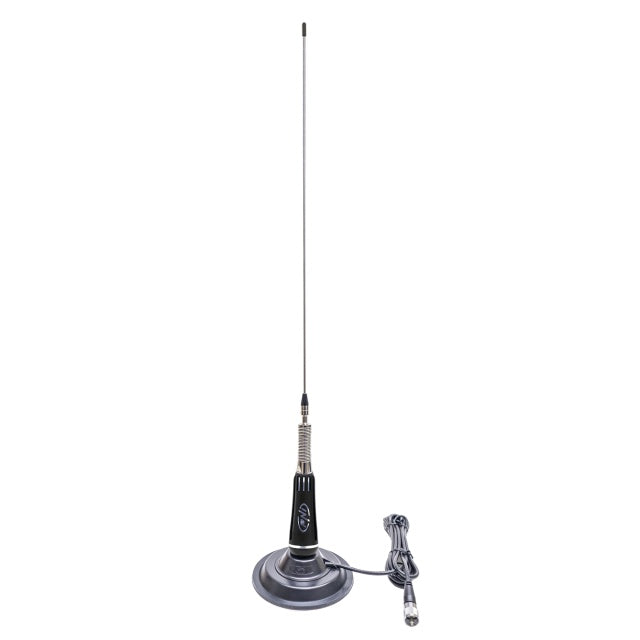 Antena CB PNI LED 2000, 90 cm, cu baza magnetica 145mm, 26-28 MHz, 500 Watt, ilumineaza in timpul emisiei