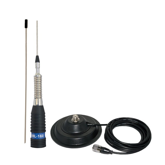 Antena CB PNI ML160, lungime 155 cm, 26-30MHz, magnet 145 mm inclus