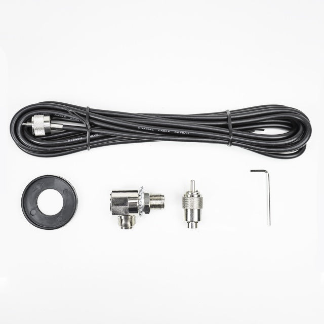 Antena CB PNI ML200, lungime 200cm, 26-28MHz, 1000W cu cablu RG58 4 metri inclus