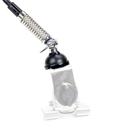 Antena CB PNI S60 cu fluture, lungime spic 59 cm, cu montura, cablu 4 m si mufa PL, fibra de sticla
