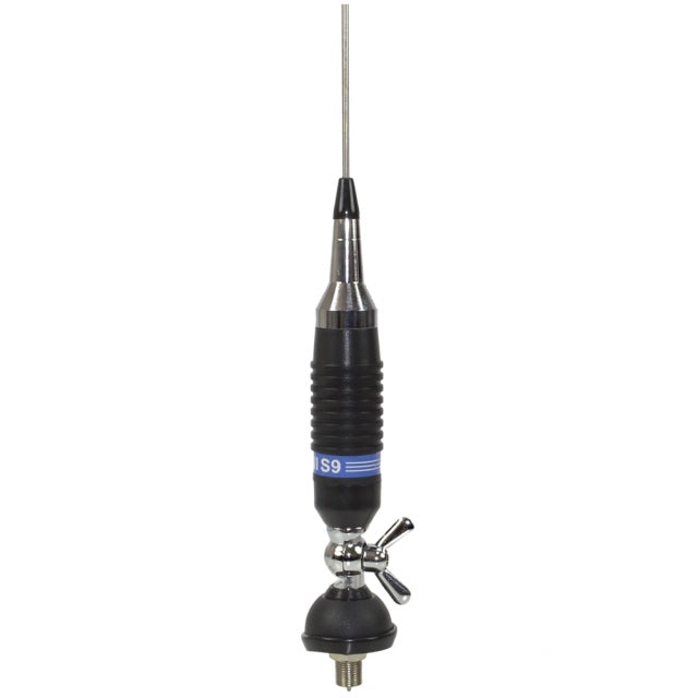 Antena CB PNI S9 cu fluture lungime spic 120 cm cu cablu RG58 de 4m