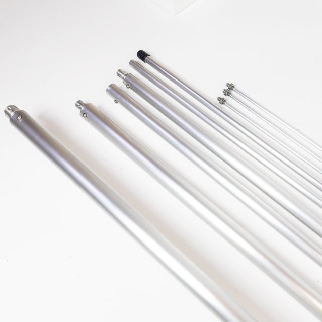 Antena de baza PNI DBA27 26-28 MHz, 620 cm, conector SO-239, 5 elementi, pentru cladiri