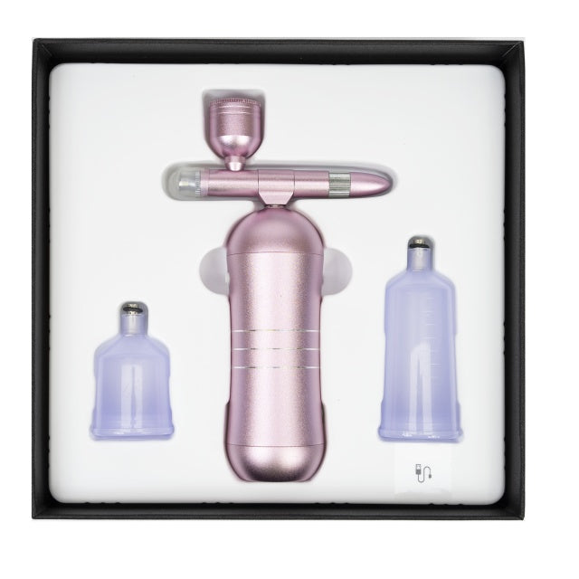 Aparat de hidratare faciala prin pulverizare PNI WFO175 Pink, 40ml, cu acumulator, roz