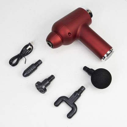 Aparat de vibromasaj PNI FG8118, 4 capete de masaj, 6 trepte de intensitate, acumulator 1200 mAh inclus