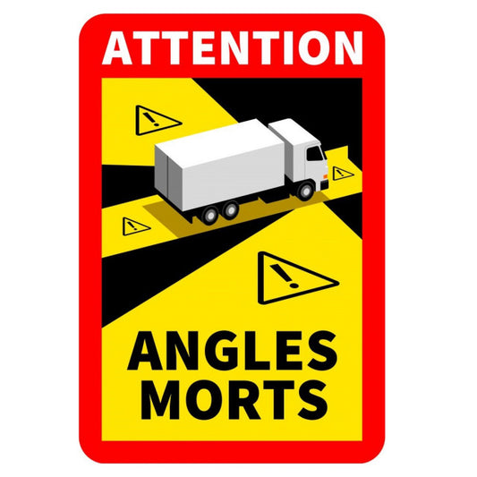 Autocolant "Angles morts"