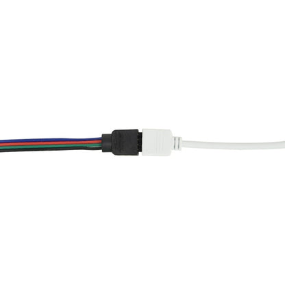 Banda LED PNI 5050RGB, 300 LED-uri, RGB, dimabil, jocuri de lumini, 5 metri, IP20, telecomanda, alimentator 230V inclus