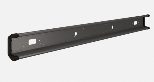 Bara metal protectie spate cu capete de plastic 2400mm