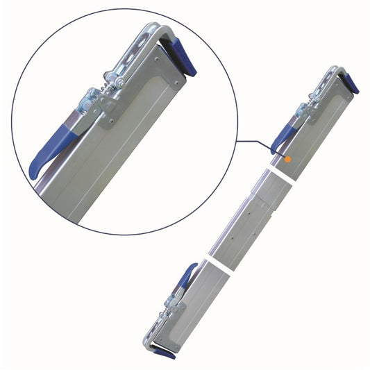 Bara orizontala fixare marfa - aluminiu 1,9 - 2,2 m