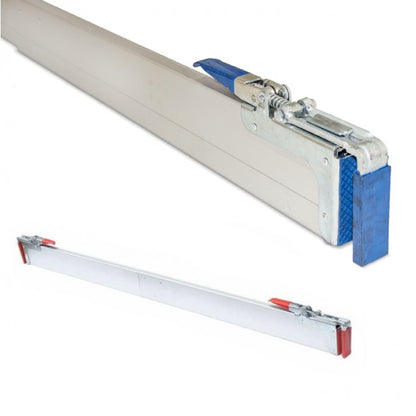 Bara orizontala fixare marfa - aluminiu 2,4 - 2,7 m