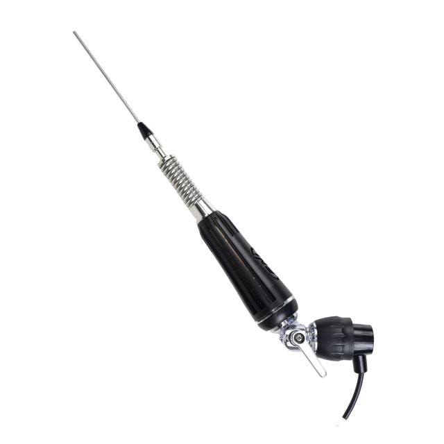 Bax 30 bucati antene CB PNI LED 1000 rabatabila, 80 cm lungime, cu cablu si montura fixa tip fluture, 26-30 MHz, 300 Watt, ilumineaza in timpul emisiei