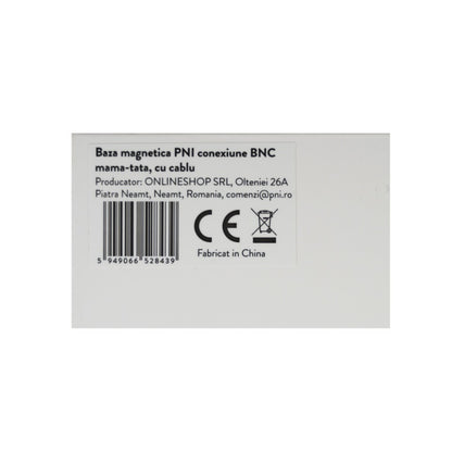 Baza magnetica PNI conexiune BNC mama-tata, 55 mm, cablu 3 metri