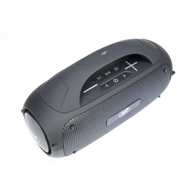 Boxa portabila PNI FunBox BT600, cu Bluetooth, 65W, MP3 player, cititor card, USB, microfon fara fir, acumulator 4400mAh, IPX4