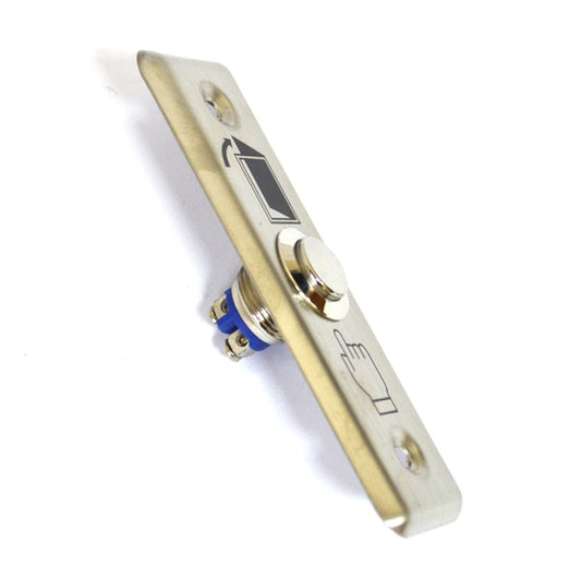 Buton de acces incastrabil SilverCloud PB303, contact iesire NO/COM, max. 12V/24V 3A, otel inoxidabil