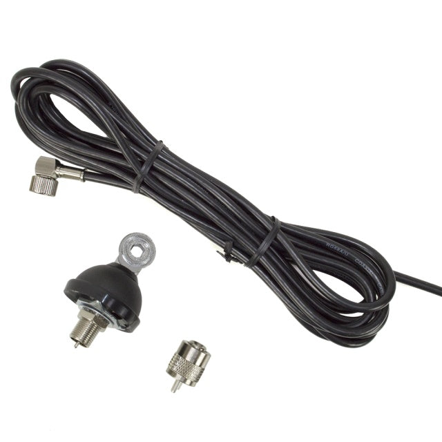 Cablu de legatura PNI FC27 si montura pentru antene cu fluture contine mufa PL259