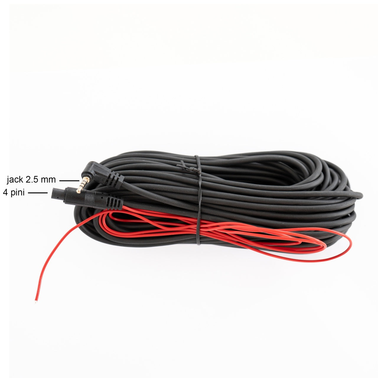 Cablu de prelungire PNI lungime 15m pentru camere de mers inapoi, 4 pini, jack 2.5 mm