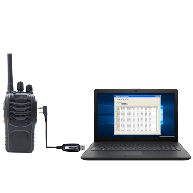 Cablu de programare PNI PSR230 pentru statii radio PNI PMR R10, R20, R30, R40, R45 si PNI CB HP 82
