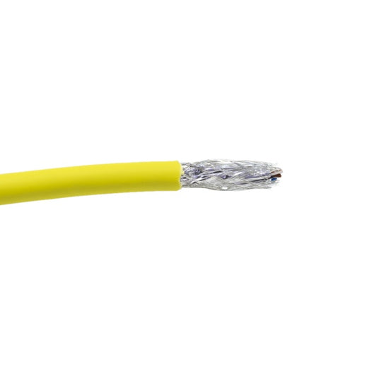 Cablu la metru S/FTP CAT7 PNI SF07 10Gbps, 1000MHz, pentru internet si sisteme de supraveghere, cupru