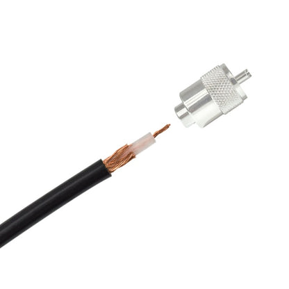 Cablu PNI RG58 C Extra pentru antene CB rola 100m