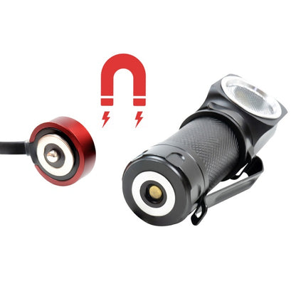 Cablu USB pentru incarcare lanterne PNI Adventure F75, cu contact magnetic, lungime 50 cm