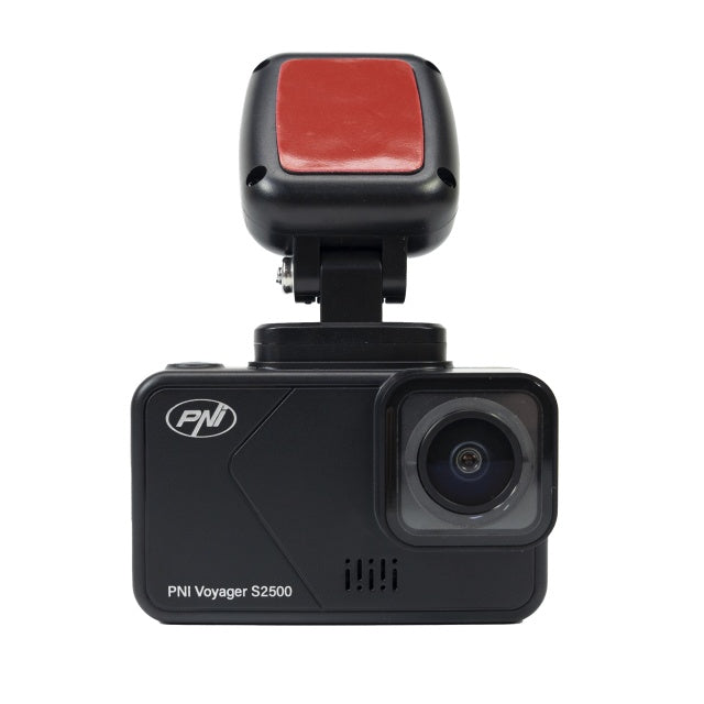Camera auto DVR PNI Voyager S2500 WiFi, 4K UHD, ecran 2 inch, inregistrare ciclica, monitorizare parcare, detectie miscare, inregistrare video si audio, alimentare 12V/24V
