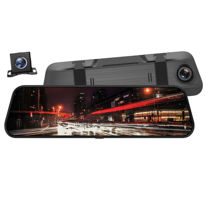 Camera auto DVR PNI Voyager S2800 UHD 4K 170° incorporata in oglinda retrovizoare, 9.66 inch, touchscreen IPS, monitorizare parcare, G-Sensor, slot card micro SD, USB-C, functie GPS, Wi-Fi, control di