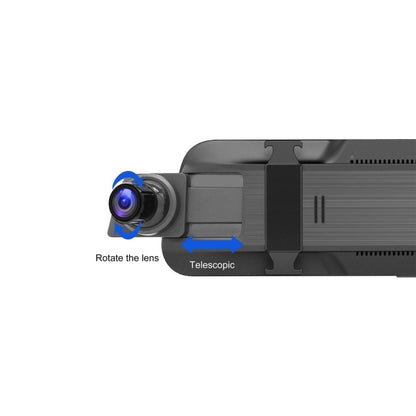 Camera auto DVR PNI Voyager S2800 UHD 4K 170° incorporata in oglinda retrovizoare, 9.66 inch, touchscreen IPS, monitorizare parcare, G-Sensor, slot card micro SD, USB-C, functie GPS, Wi-Fi, control di